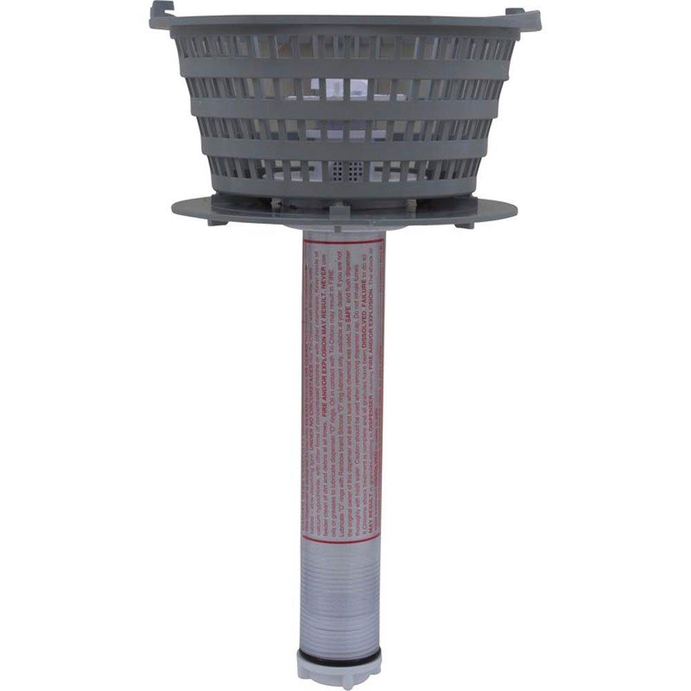 Pentair  Lily Chem Dispenser with Basket Assembly Dark Gray