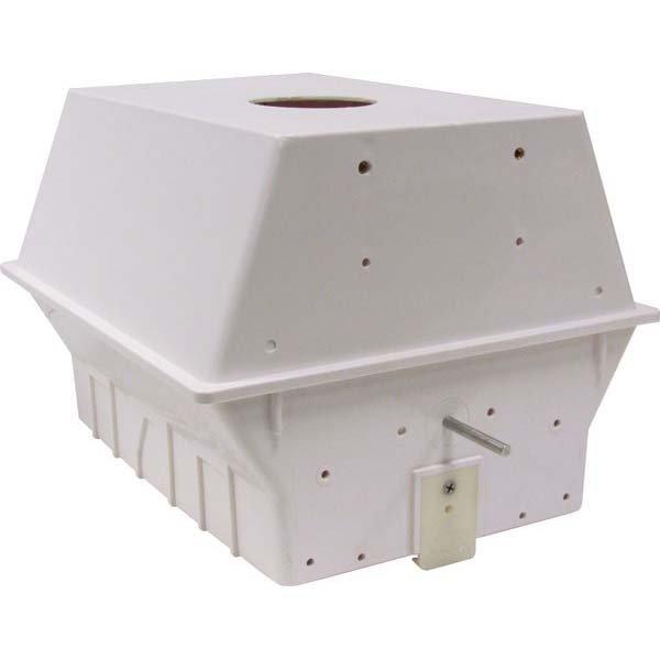 Aquabot - Pool Cleaner Body Assembly (White, with Lock Tabs, Outlet Ring, Inserts) for Plus RC