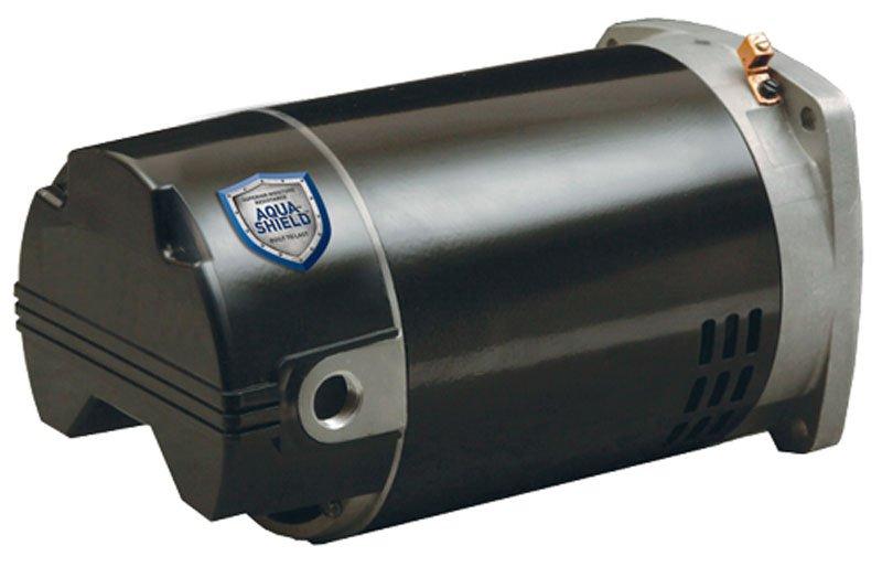 U.S Motors  Emerson 56Y Square Flange Single Speed 2HP Full Rated Pool and Spa Motor
