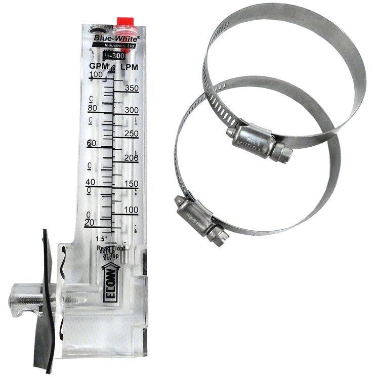 Flow Meter 1-1/2in. Pipe, Vertical, Upward Flow