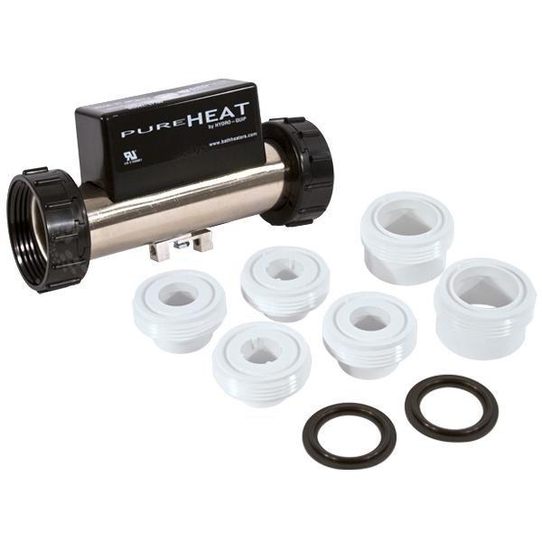 PH101-15UP Pure Heat 1-1/2" In-Line Compact 1.5kW Whirlpool Bath Heater