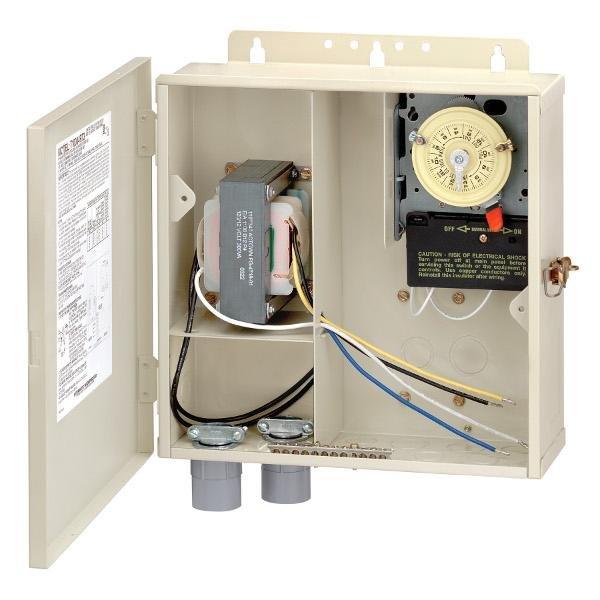 Intermatic  40 Amp Control Panel with 220V Timer and 100W Transformer