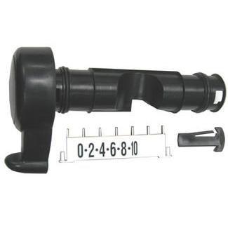 King Technology  Control Dial Assembly Black