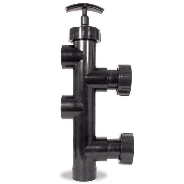 Slide 2in. Valve 8in. Center to Center, Pre-Plumbed with Universal Unions