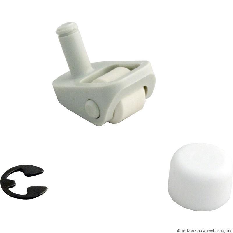 Zodiac  Ray-Vac Swivel Wheel Gunite White