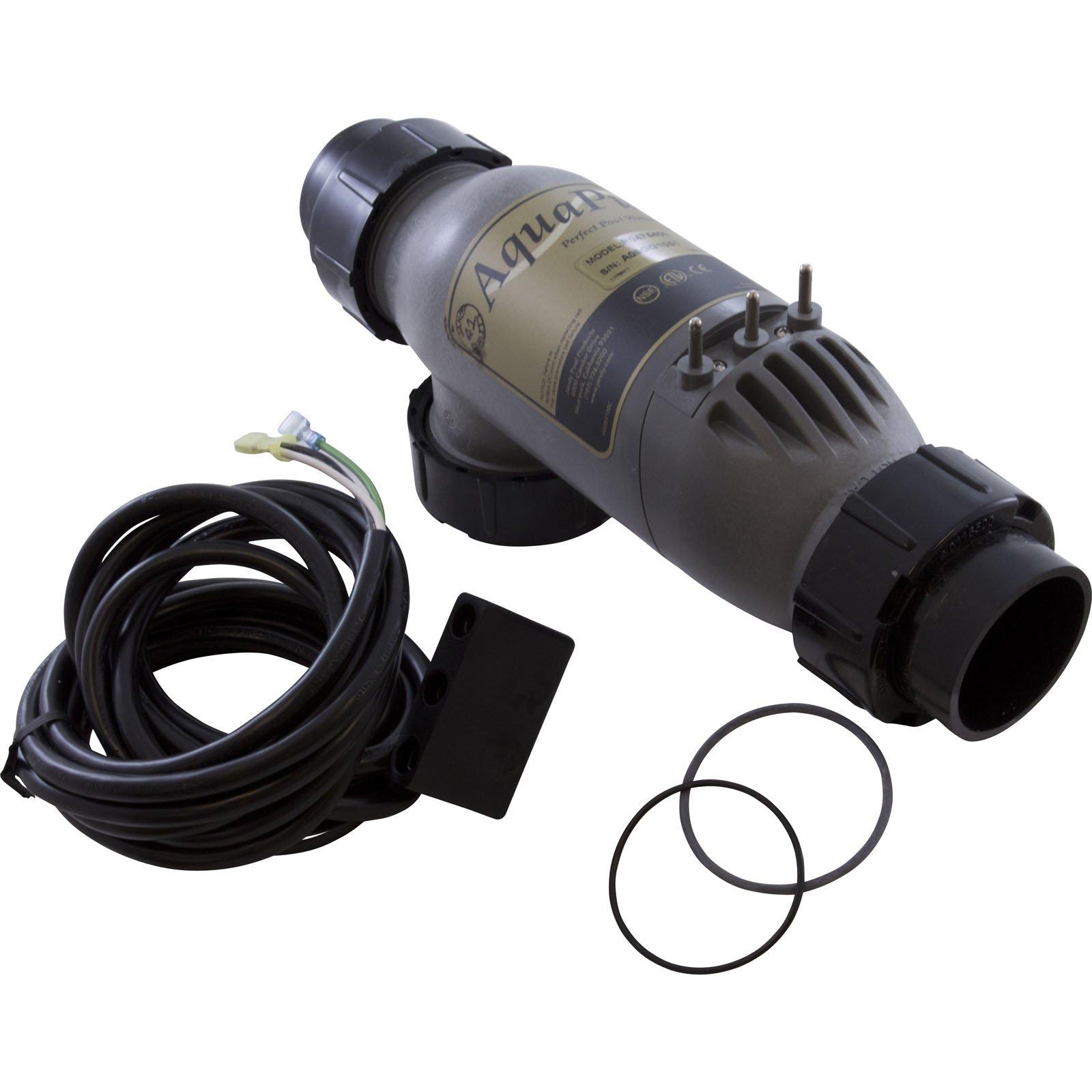 Jandy - R0475400 AquaPure 1400 Cell 3-Port with 2' PVC LX Unions Replacement Salt Cell