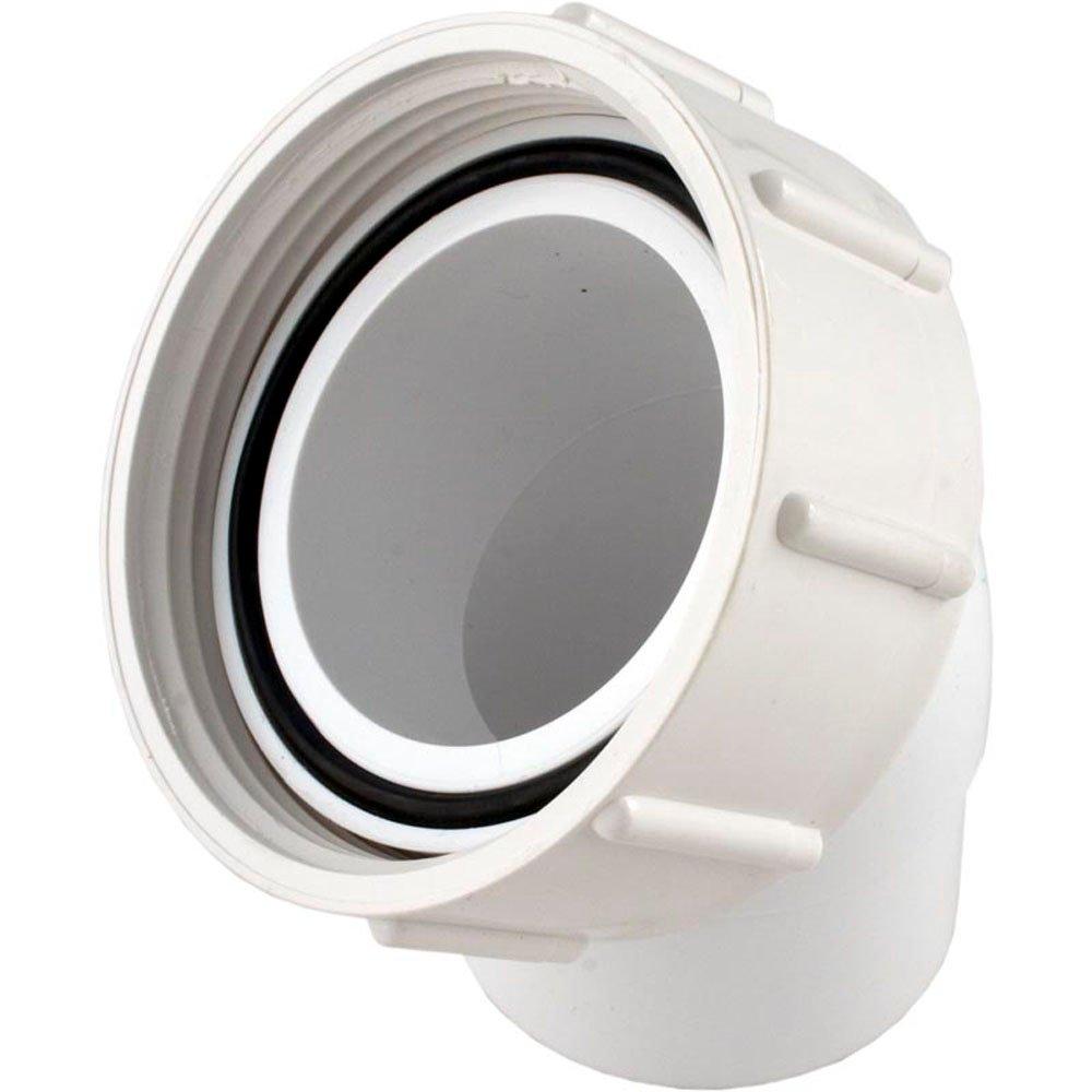 Gecko 45 Degree 2 Compression x 2 SPG Union for Aqua-Flo Pumps