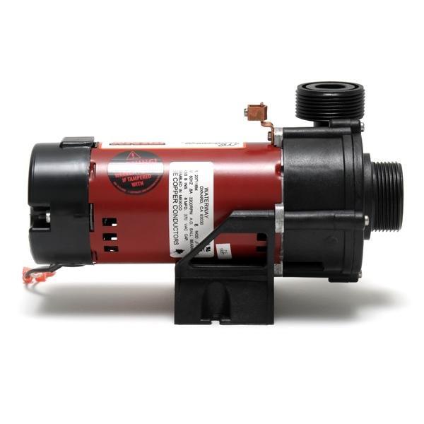 Waterway  Tiny Might 1/16HP Spa Pump 1in Union x 1in Union 115V