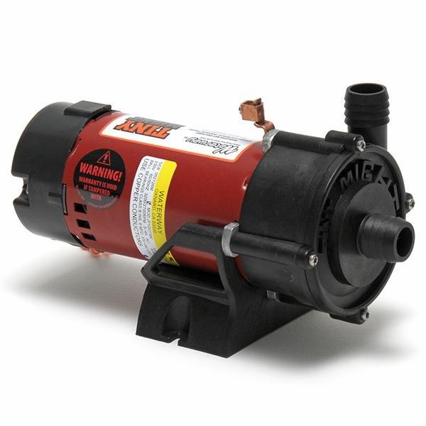 Tiny Might 1/16HP Spa Pump, 1in. Barb x 1in. Barb, 230V