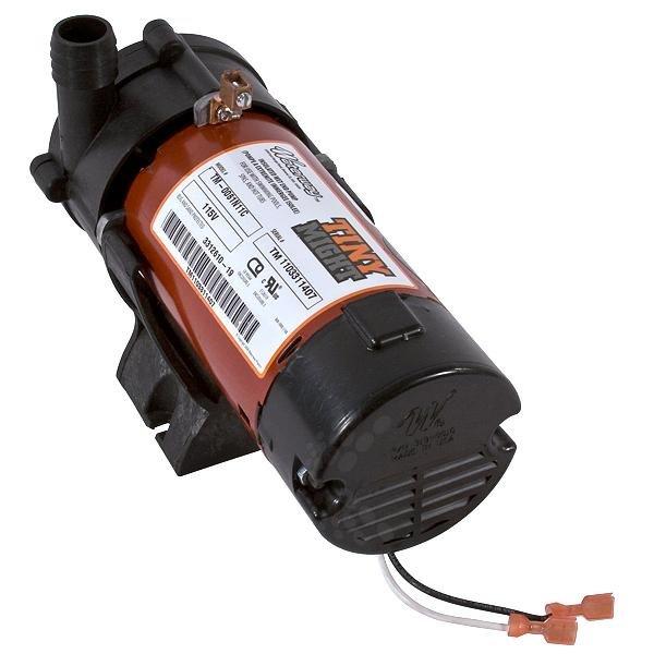Tiny Might 1/16HP Spa Pump, 1in. Barb x 1in. Barb, 115V