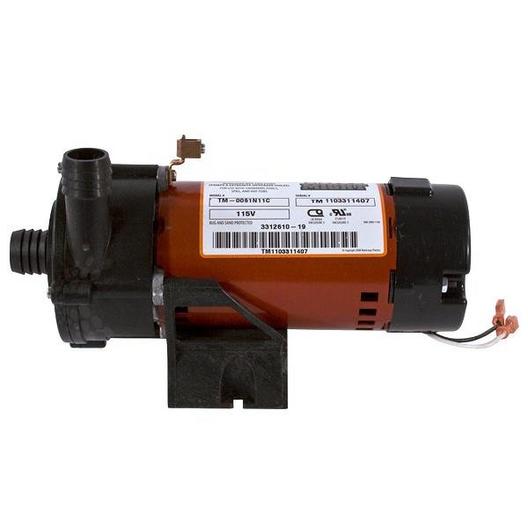 Waterway  Tiny Might 1/16HP Spa Pump 1in Barb x 1in Barb 115V