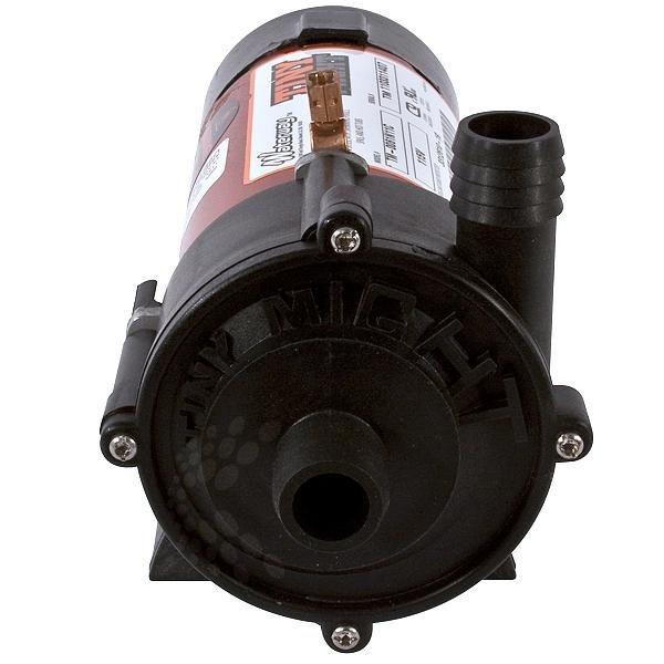 Tiny Might 1/16HP Spa Pump, 1in. Barb x 1in. Barb, 115V