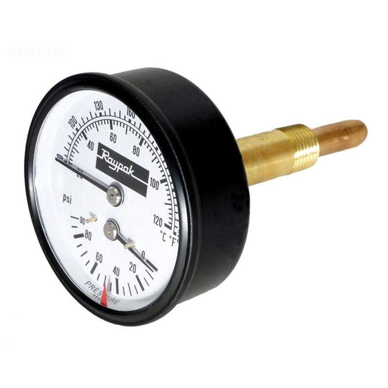 Raypak - T and P Gauge