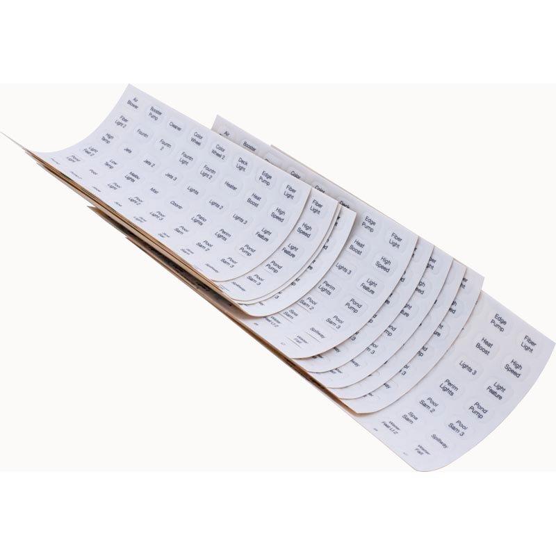 Pentair  Label Set Features Icp Easytouch