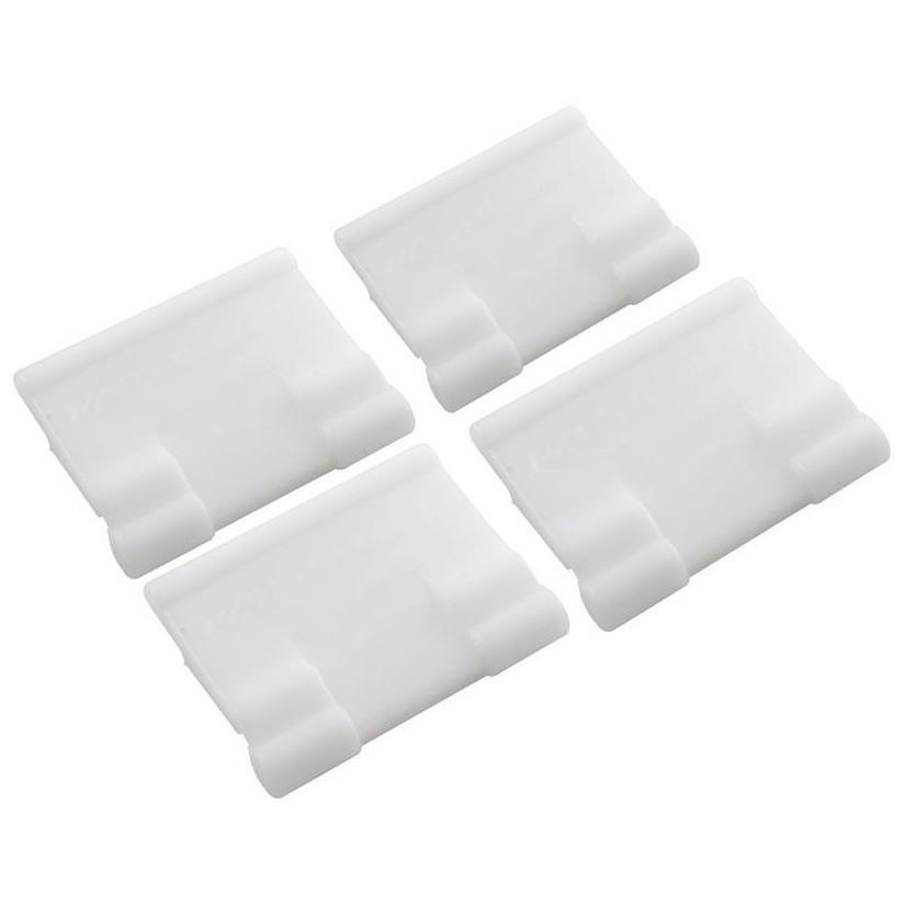 Bracket for Skirt, Set of 4, White