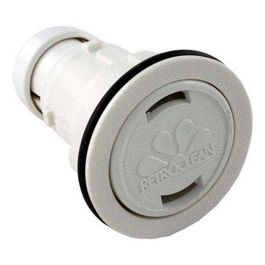 Jandy  RetroClean Replacement for QuickClean Mini Nozzle for Units with Outside Collar Fitting Pure White