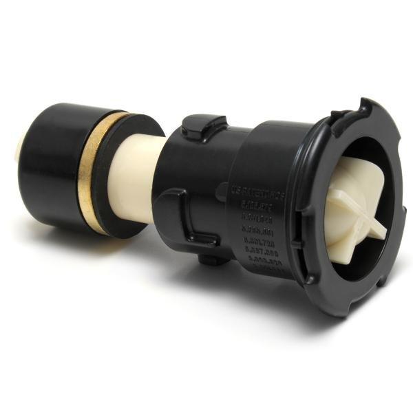 PV3 Automatic In-Floor Cleaning and Circulating System Nozzle with Cap, Black