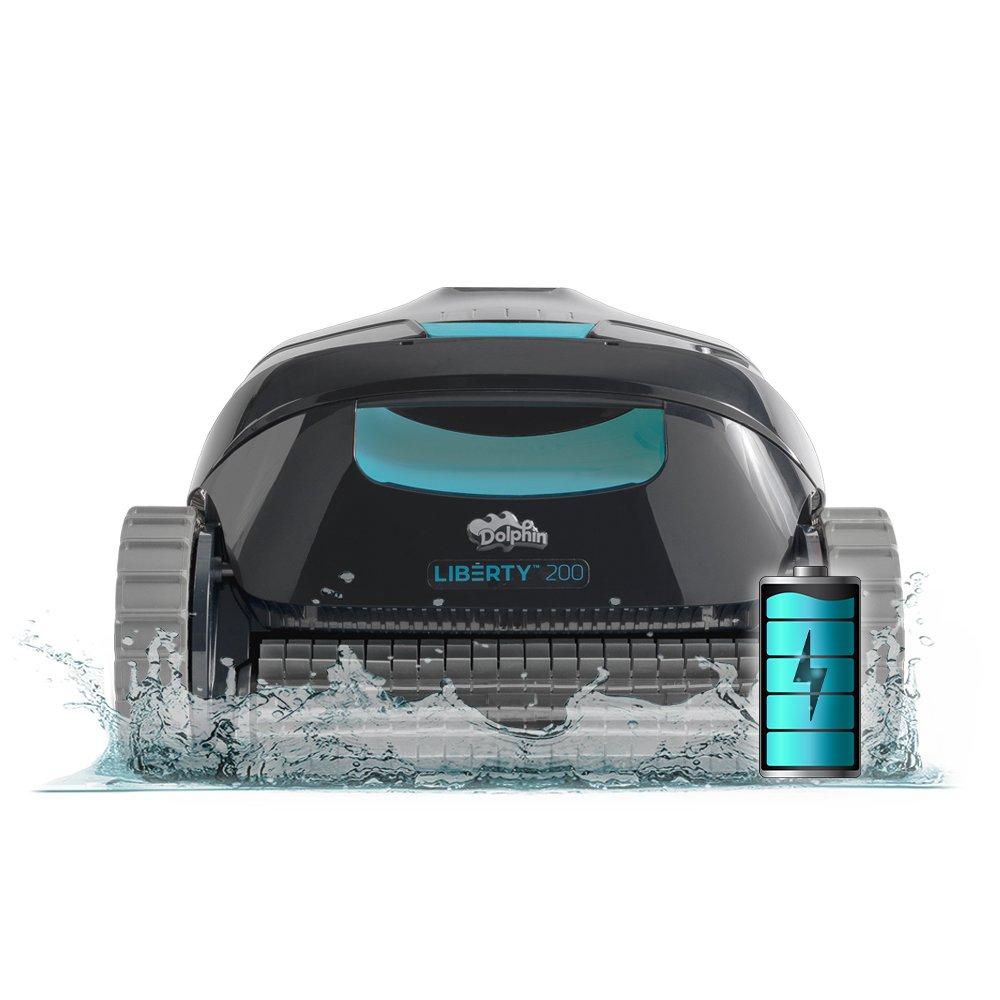 a dolphin branded pool cleaner