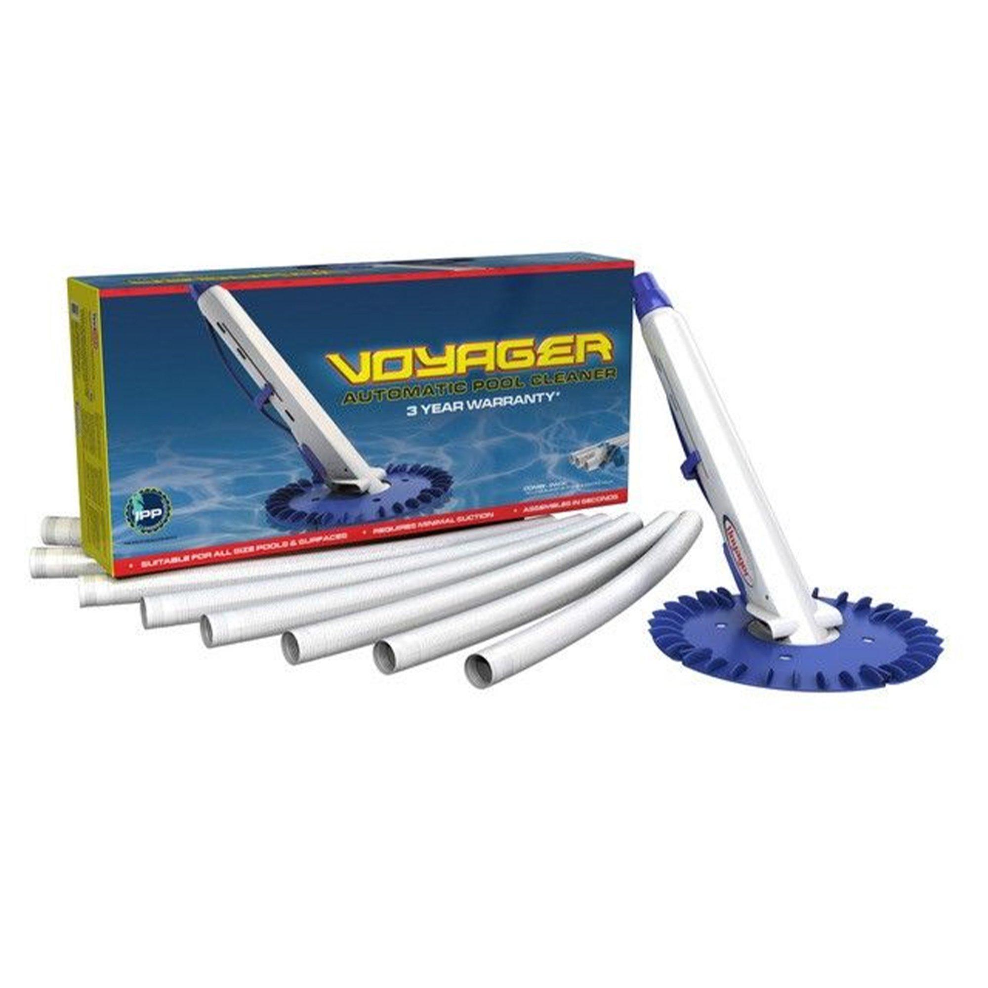 Voyager Mk2 Swimming Pool Suction Hammer Cleaner includes hoses and adapters