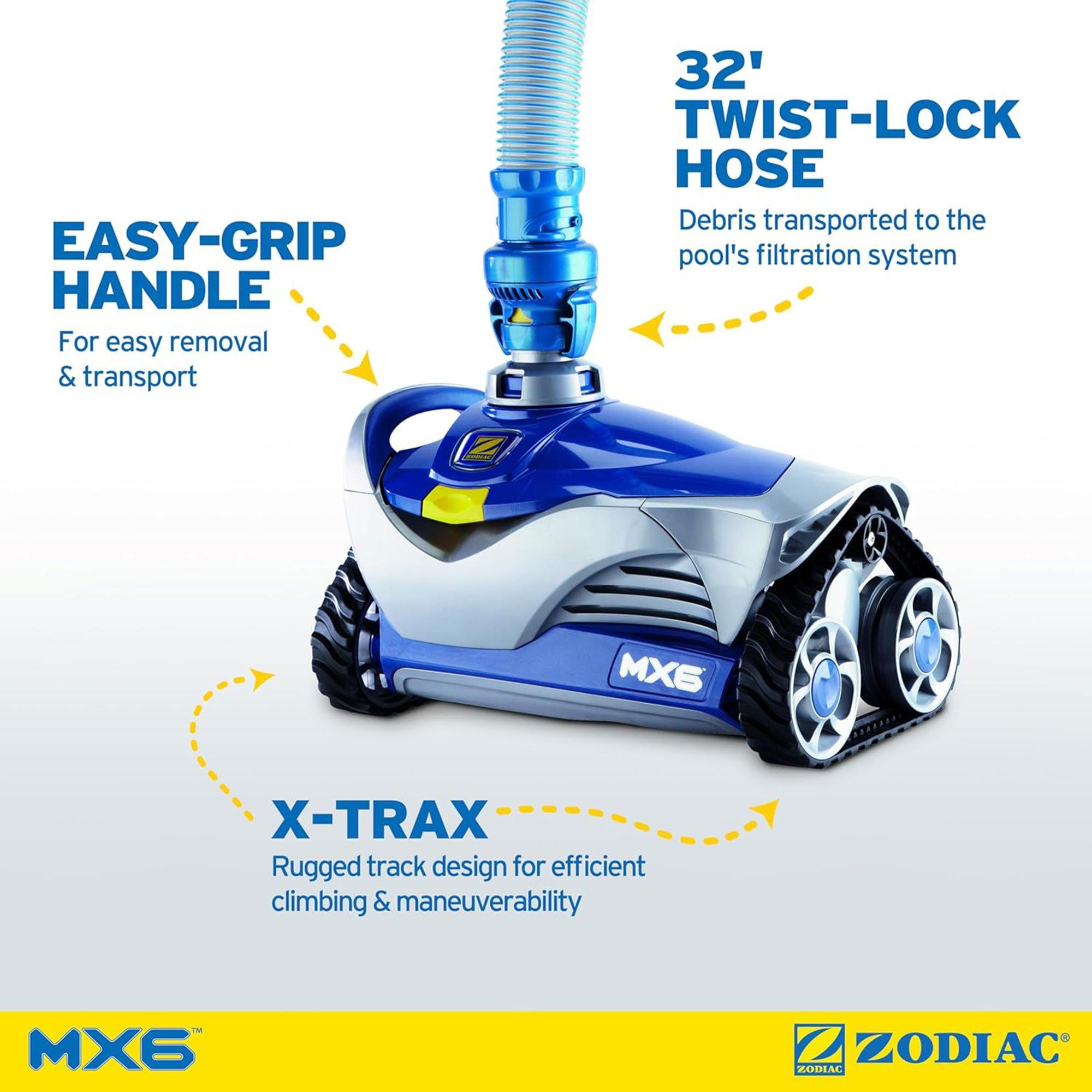 Zodiac  MX6 Advanced Suction Side Automatic Pool Cleaner