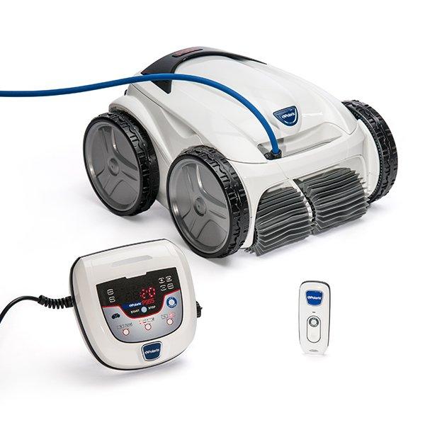 White Polaris Robotic Pool Cleaner
