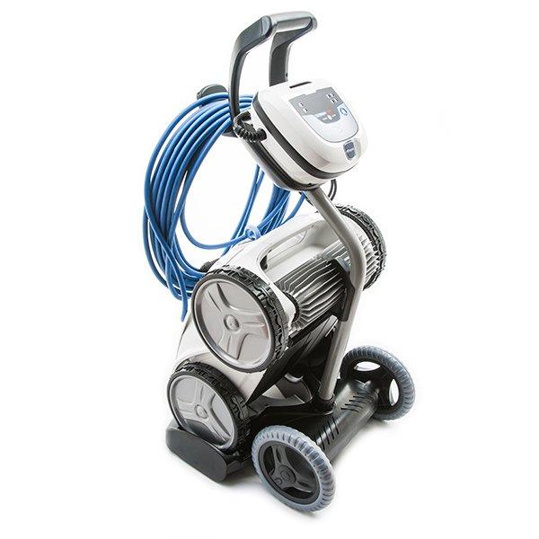 White Polaris Robotic Pool Cleaner