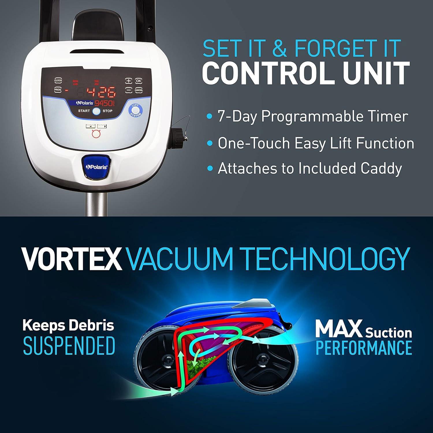 Polaris  9450 Sport Robotic Pool Cleaner Includes Caddy