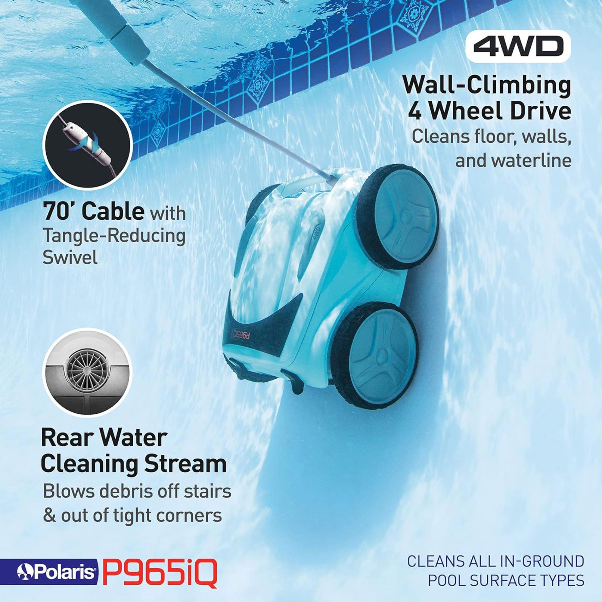 P965iQ Robotic Pool Cleaner with iAquaLink Control