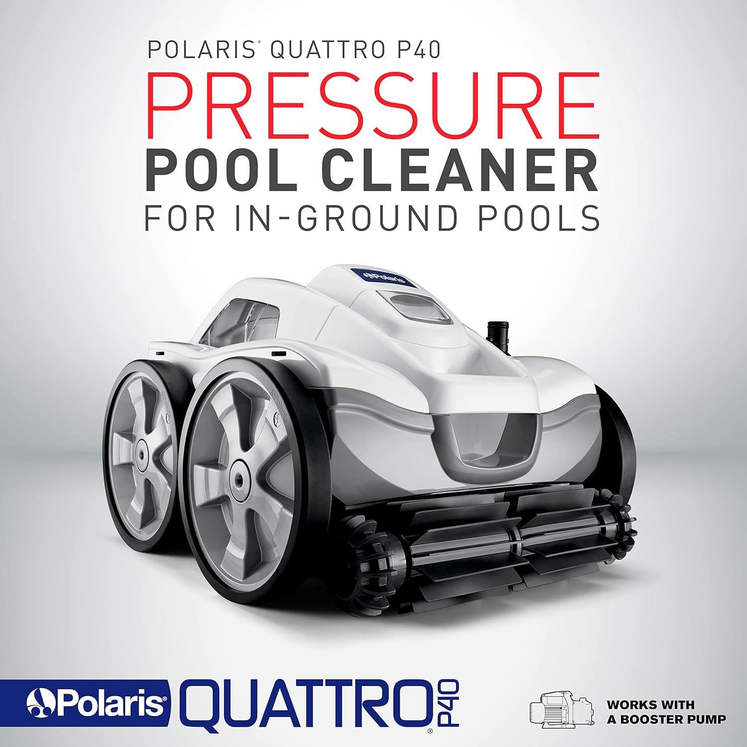 Polaris  Polaris Quattro P40 Pressure Side Pool Cleaner