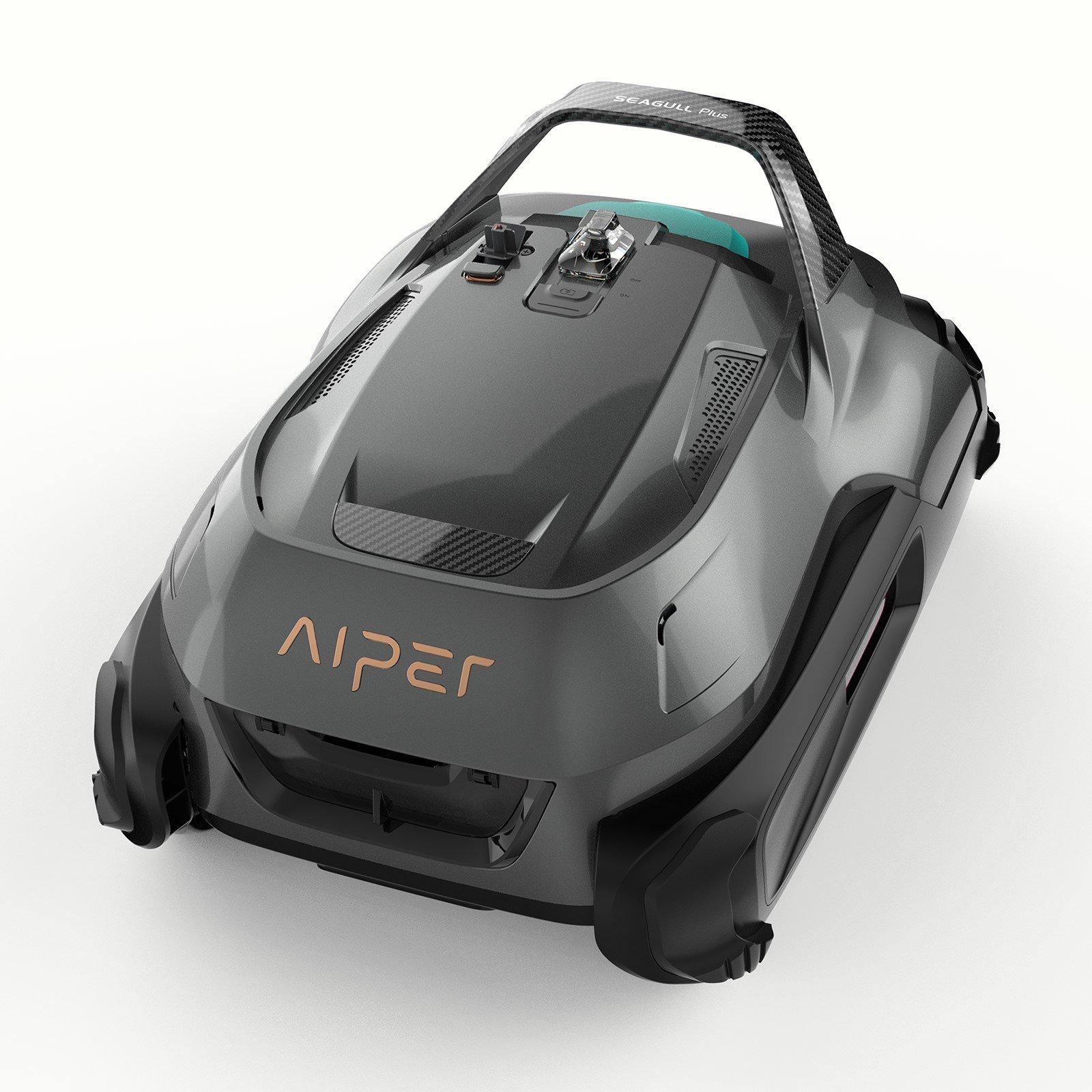 Aiper Seagull Plus Cordless Above Ground Robotic Pool Cleaner In The Swim