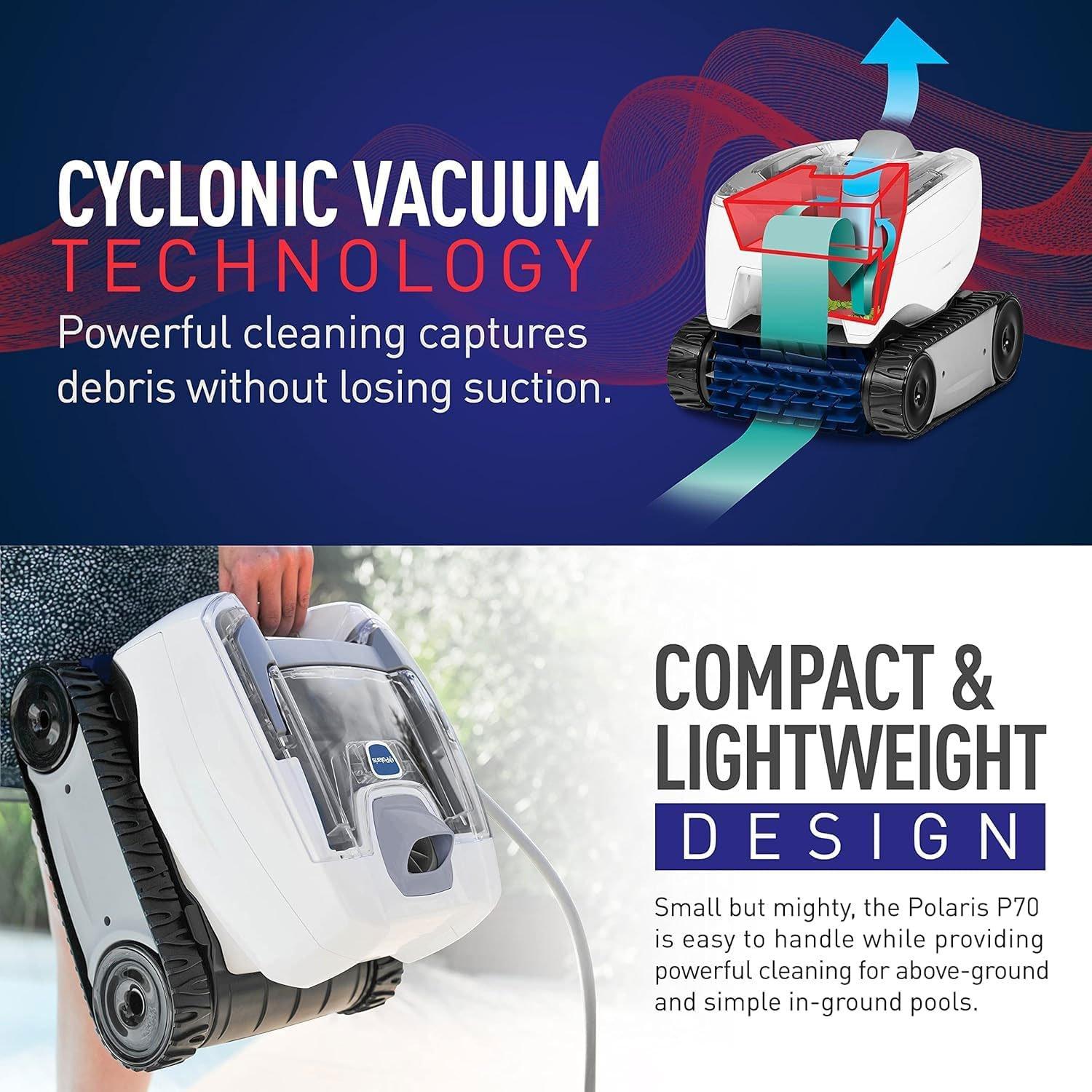 P70 Above Ground Robotic Pool Cleaner