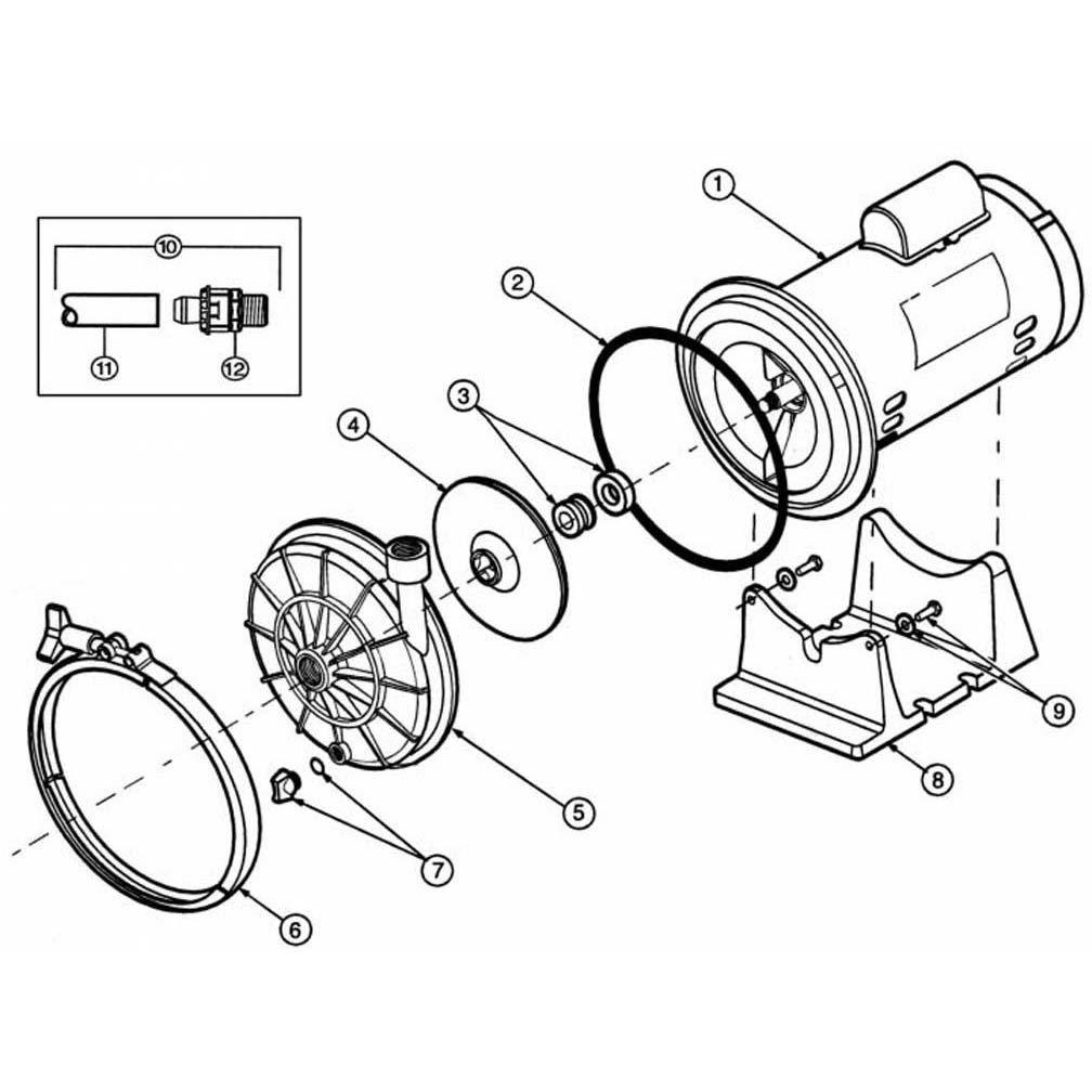 Polaris Halycon Booster Pump Parts