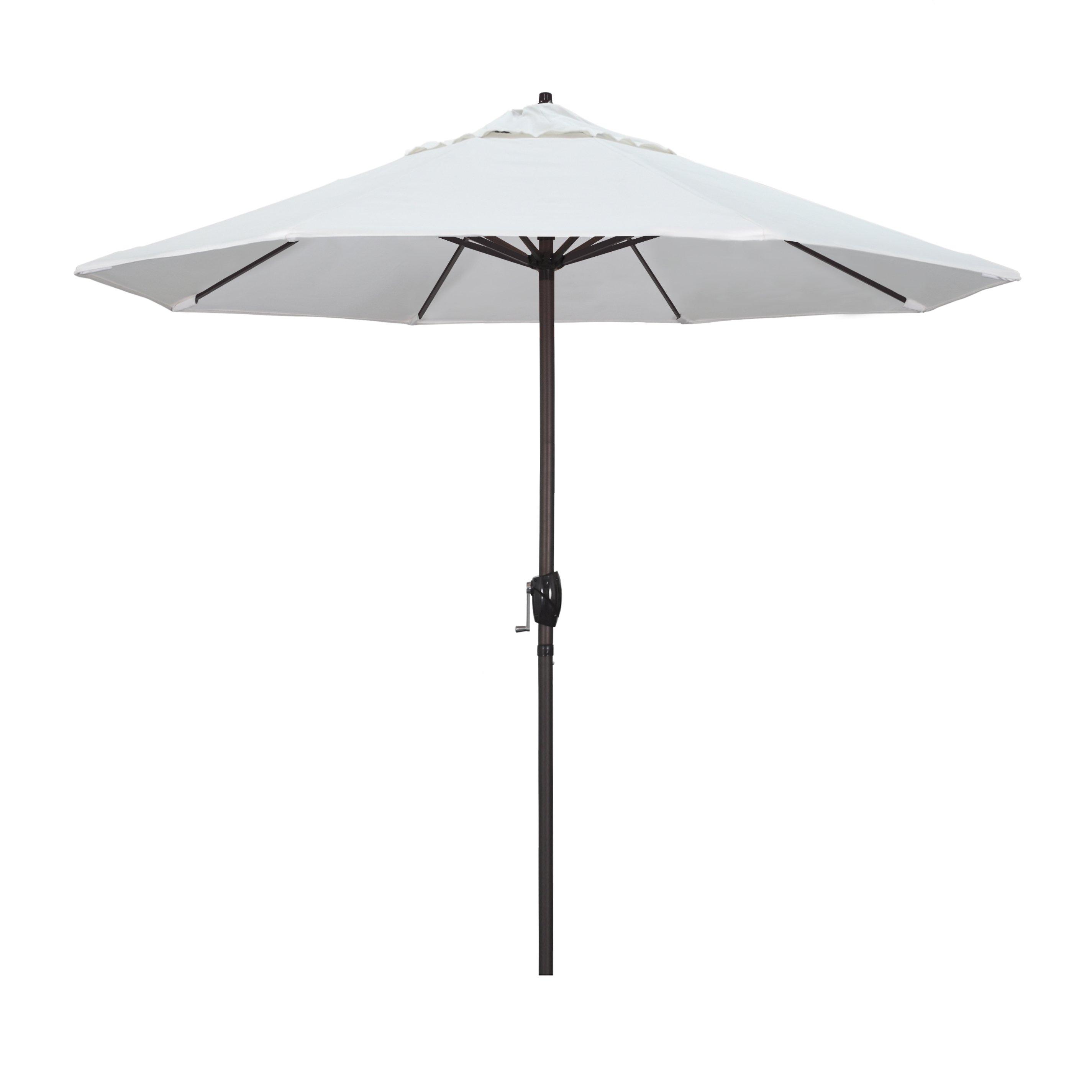 Casa 9' Umbrella - White