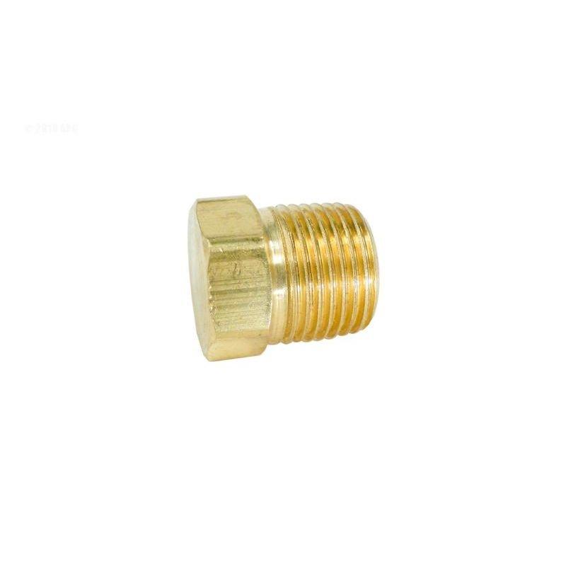 Anderson Metals  Corporation On Plug Pipe Brass 3/8In