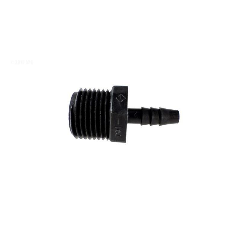 Del Ozone  Hose Connector  1/2in MNPT X 1/4in Hose Barb