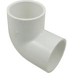 LASCO  PVC 90 Degree Elbow 2in X 2in Slip Socket