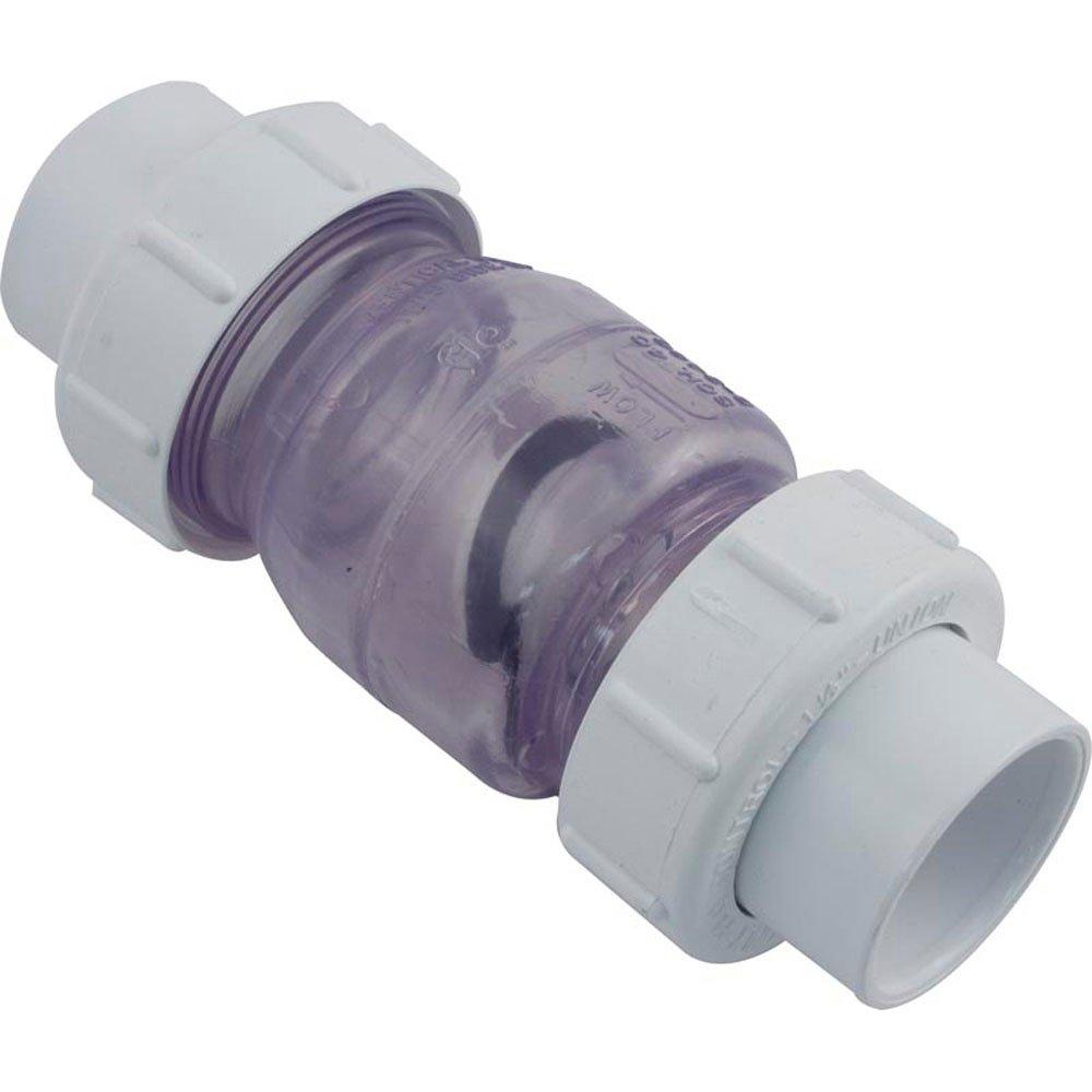 Flo-Controls  True Union Swing Check Valve 1.5in. Clear
