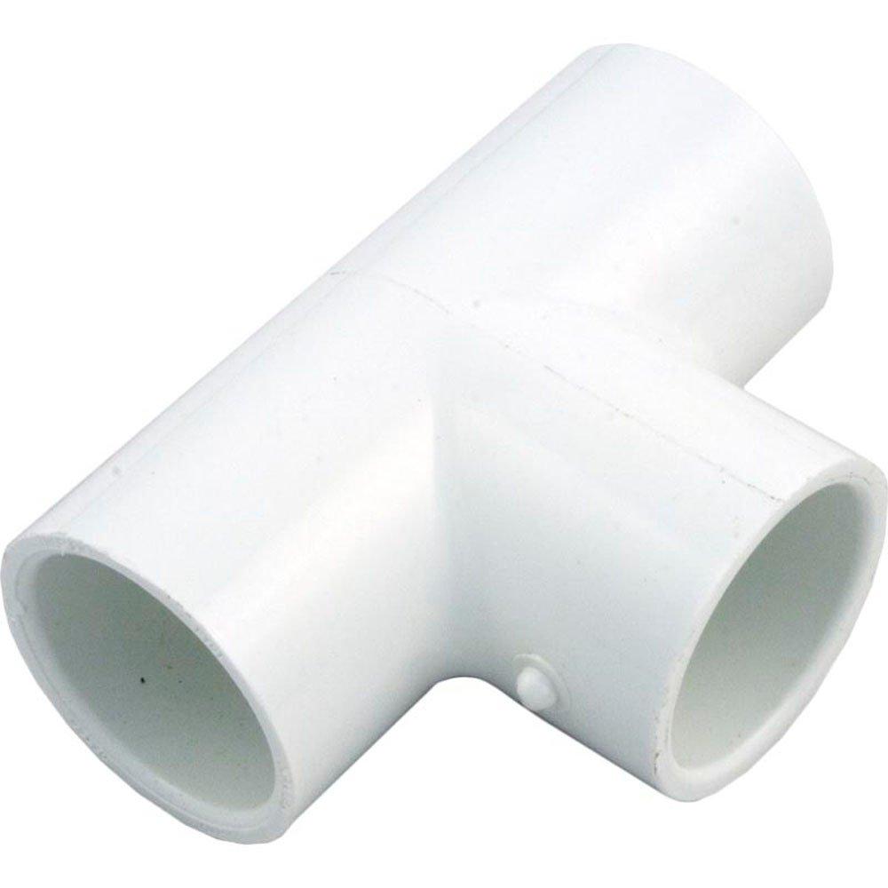 LASCO  1in PVC Tee Fitting 1x1x1 Slip Socket Tee Sch 40