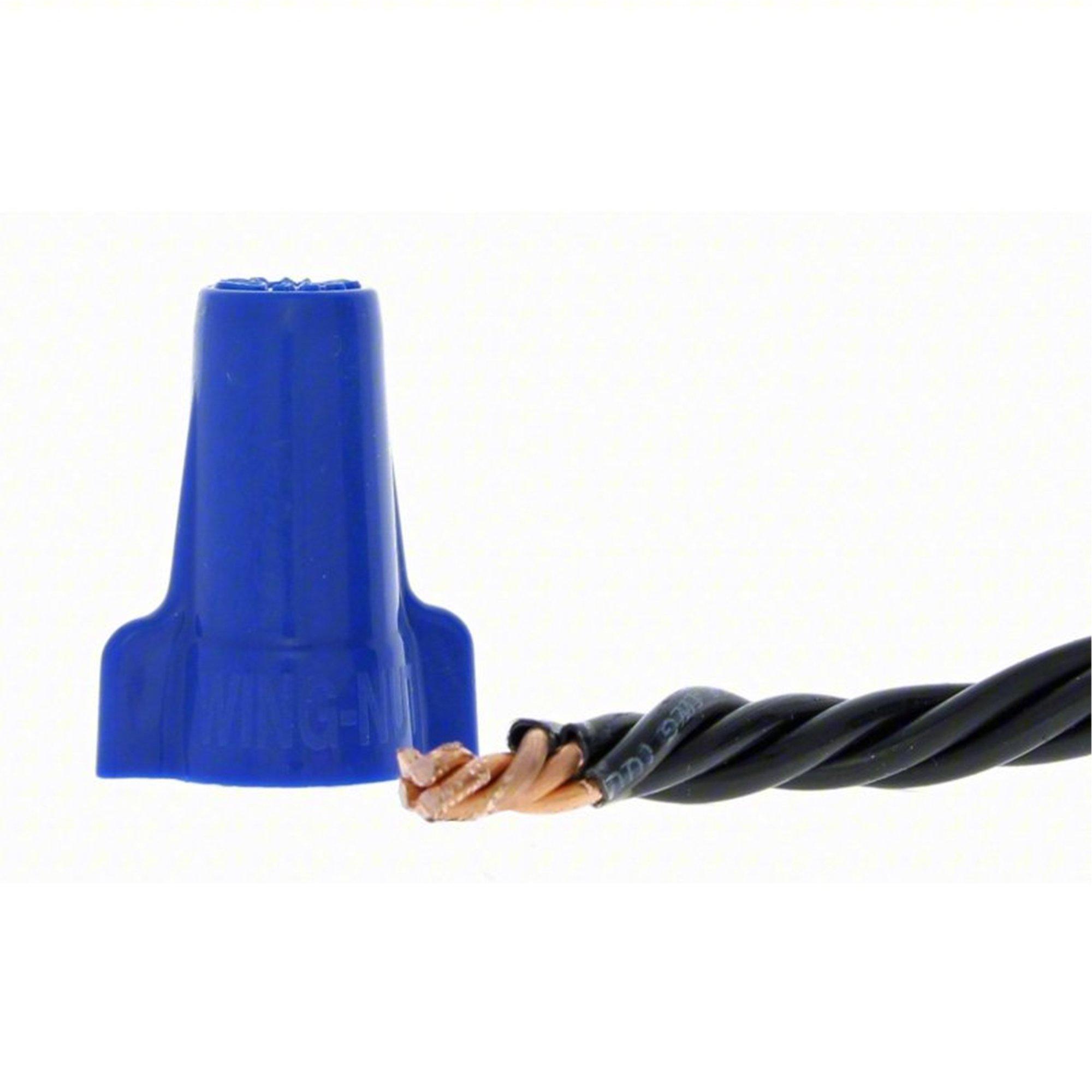 Twist-On Wire Connectors, 25 Pack - Blue