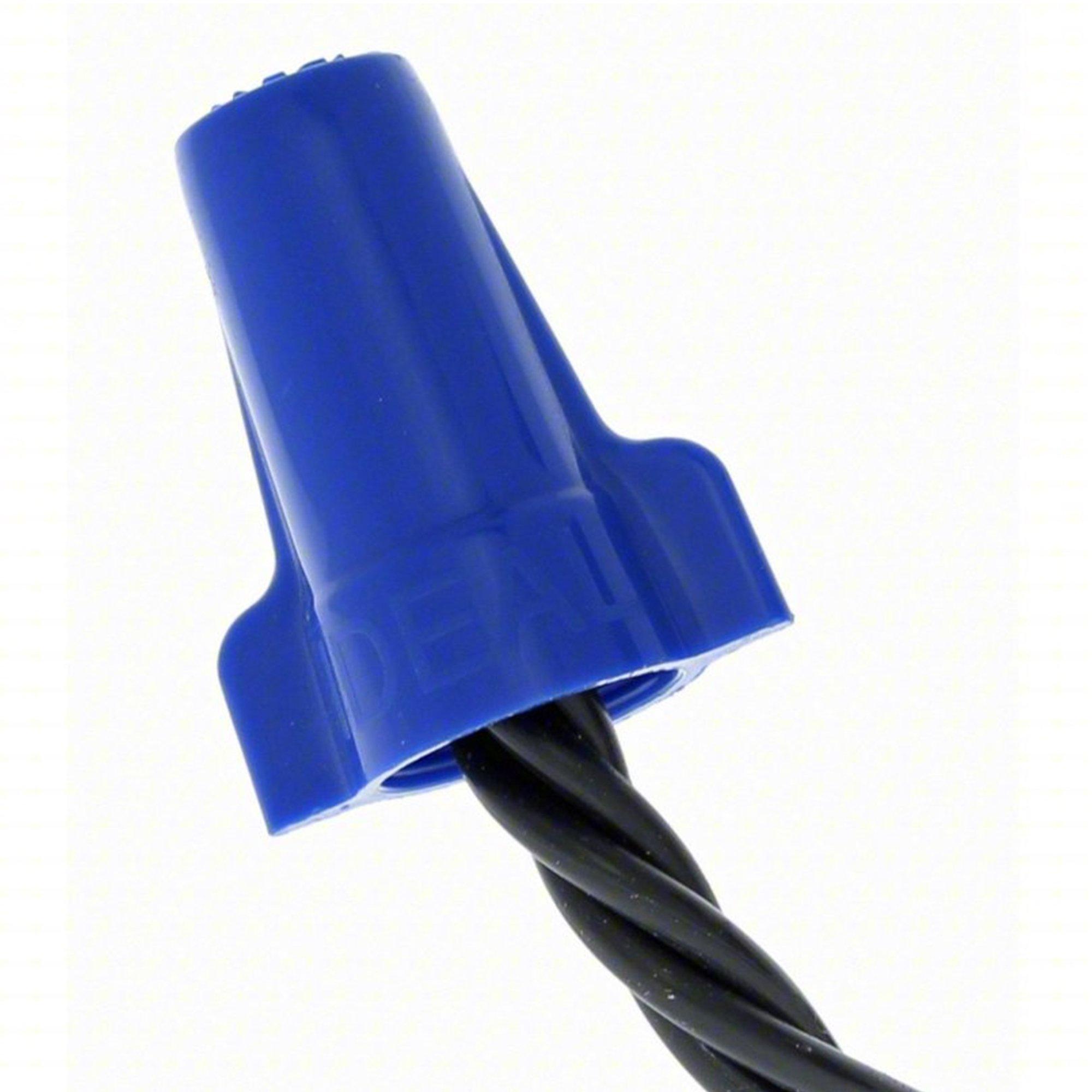 Twist-On Wire Connectors, 25 Pack - Blue