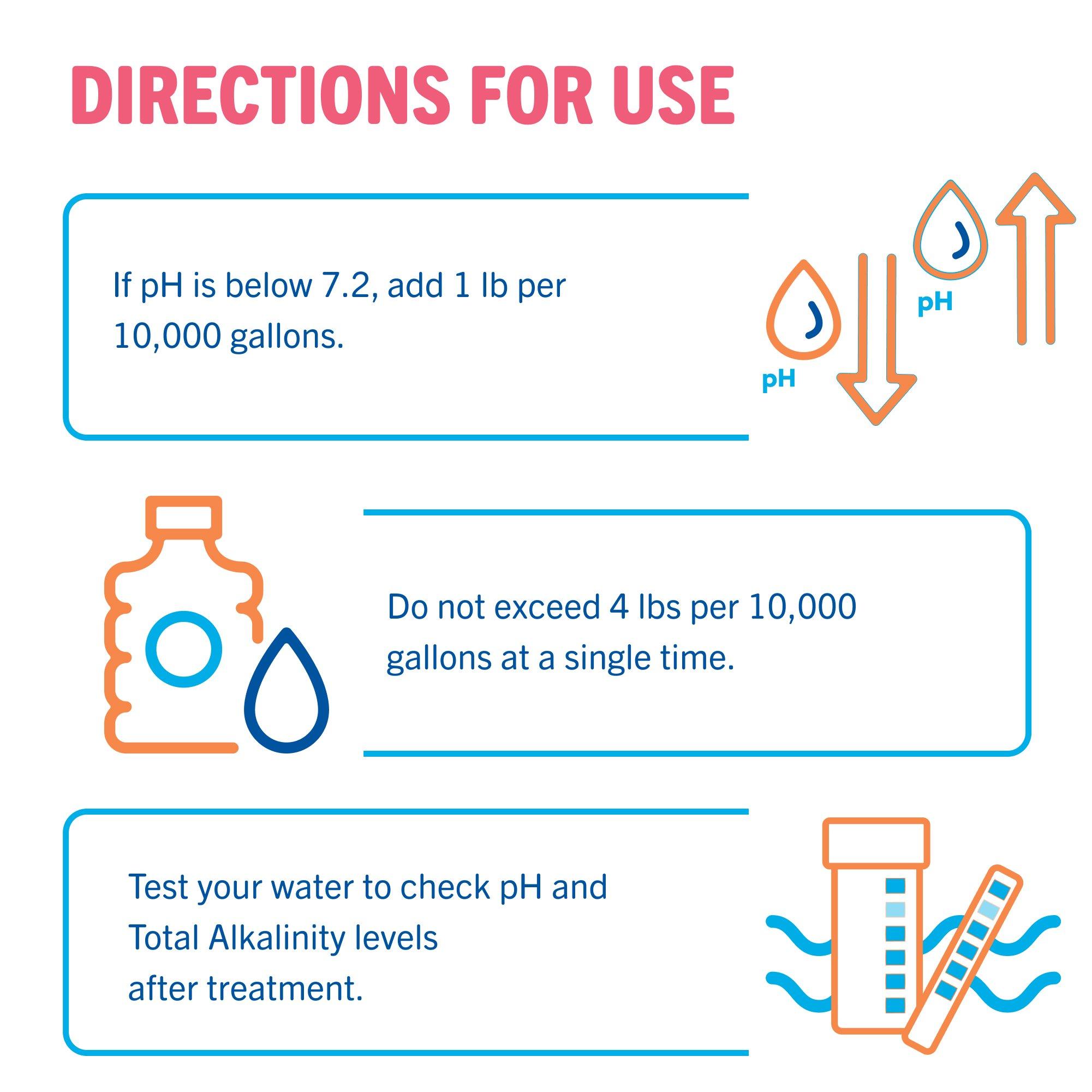 Leslie's  Soda Ash pH Up 45 lbs.