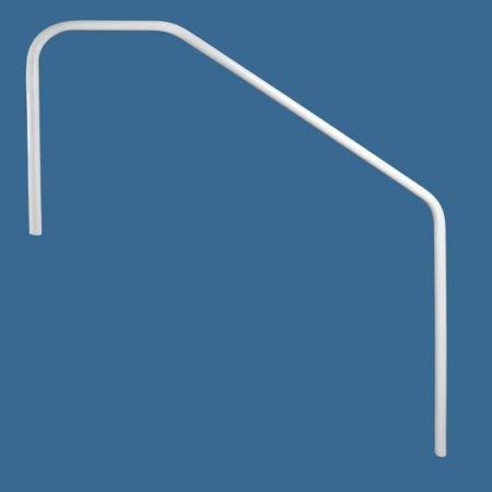 Saftron  48 Deck to Pool 3 Bend Hand Rail Gray