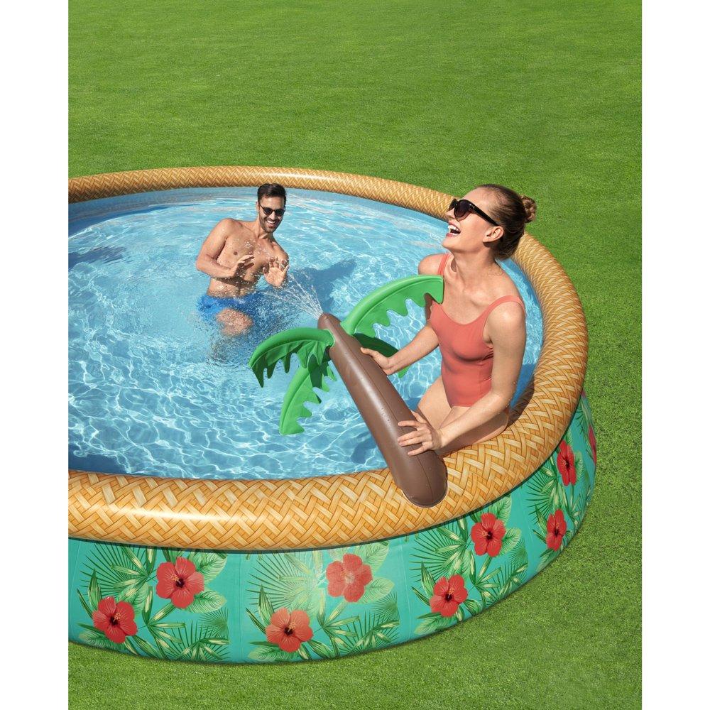 Bestway  Fast Set Paradise Palms 15 Round Inflatable Pool Set