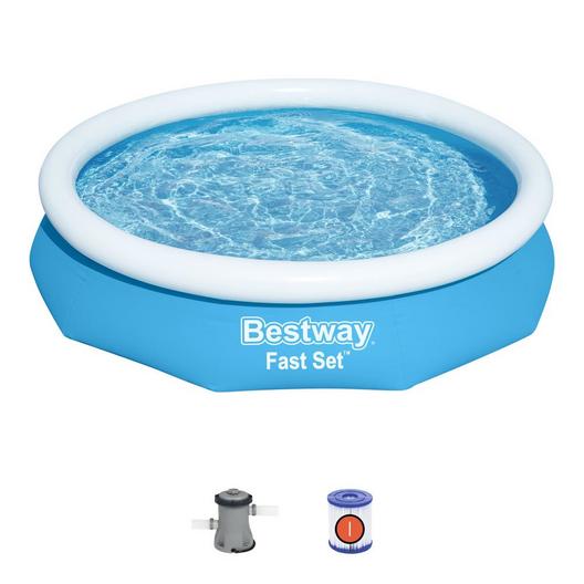 Bestway  Fast Set 10 Round Inflatable Pool Set