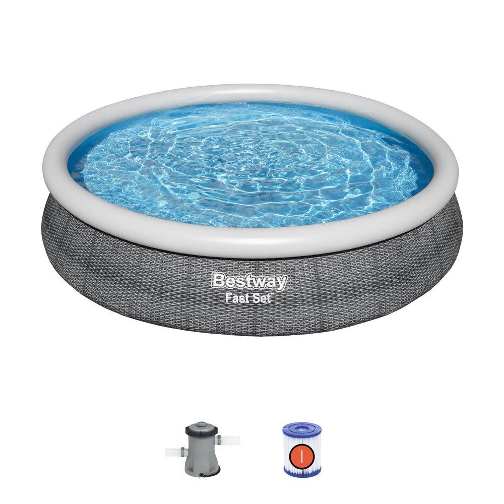 Bestway  Fast Set 12 Round Inflatable Pool Set