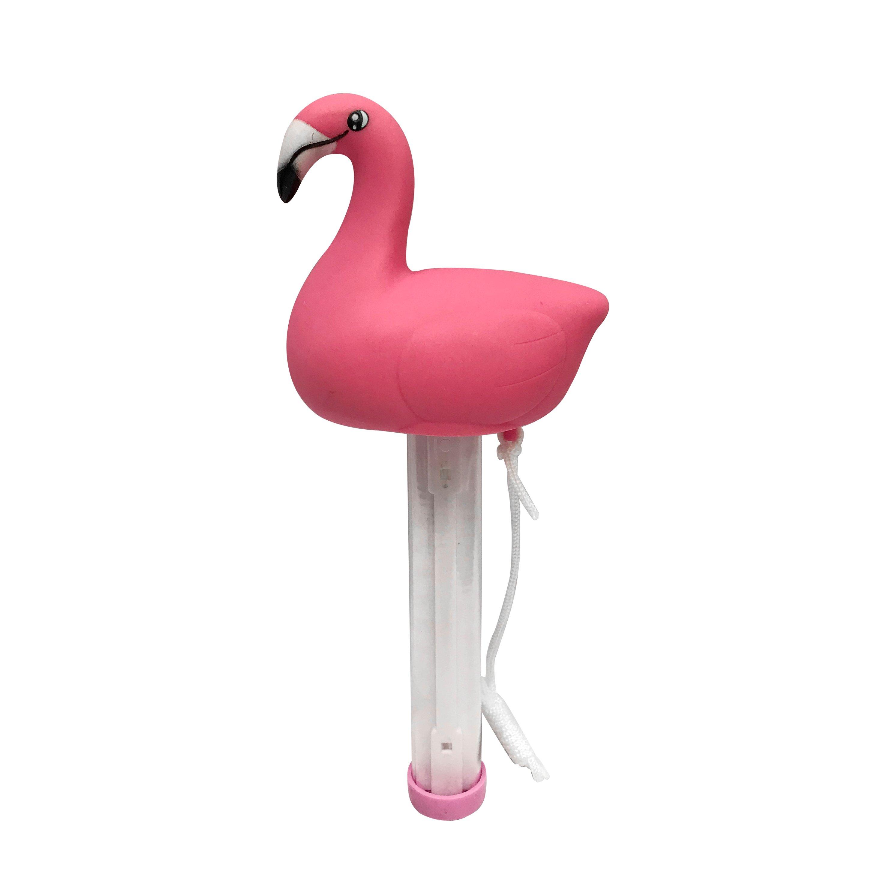 Leslie's Floating Flamingo Thermometer Leslie's Pool Supplies