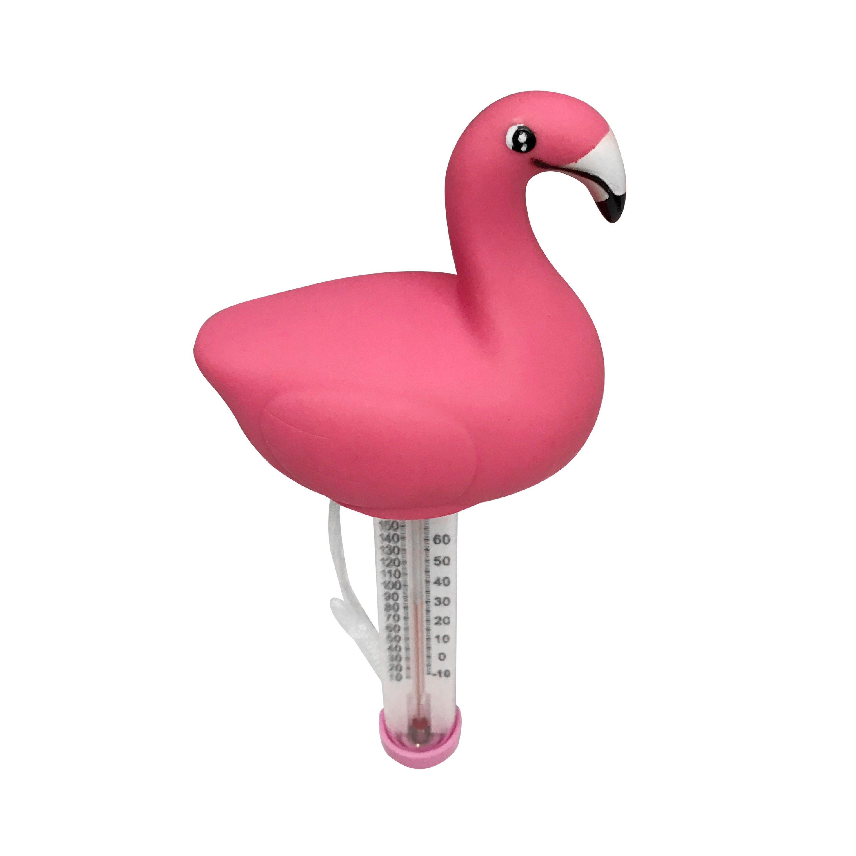 Leslie's  Floating Thermometer Flamingo