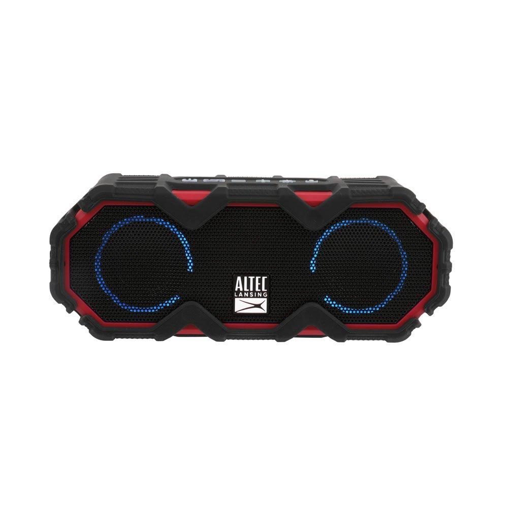 Altec Lansing  Mini LifeJacket Jolt Bluetooth Speaker Black and Red