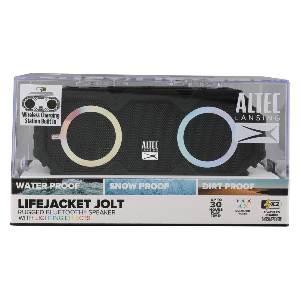 LifeJacket Jolt with  Lights Bluetooth Speaker Black