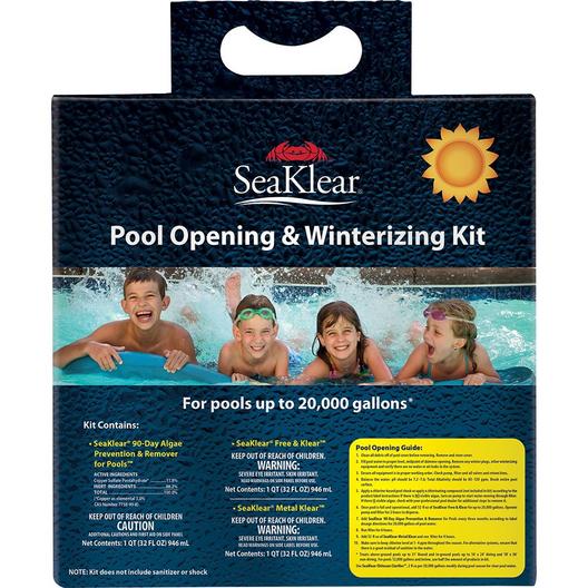 SeaKlear  Pool Opening  Winterizing Kit up to 20,000 Gallons